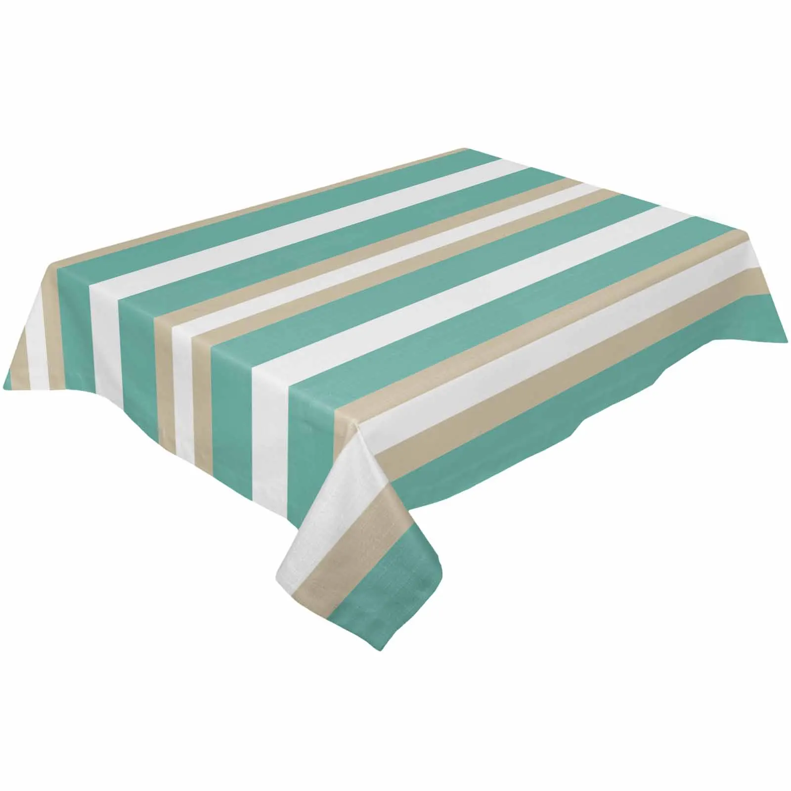 Ombre Khaki Turquoise Striped Contrast Rectangular Dining Table Cover Decor for Home Dining Holiday Weeding Birthday Tea Party
Ombre Khaki Turquoise Striped Contrast Rectangular Dining Table Cover Decor for Home Dining Holiday Weeding Birthday Tea Party