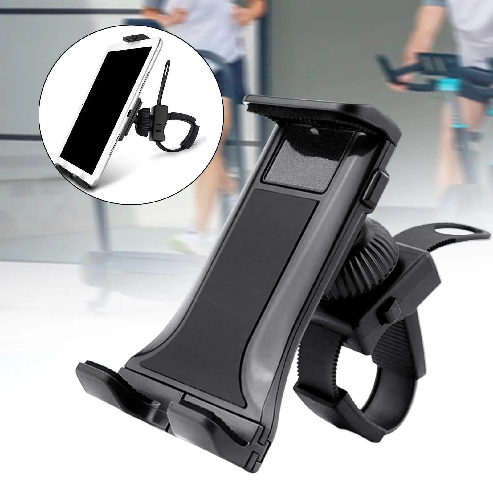Motors Phone Holder 360 Rotation Nonslip for E Bike Treadmill Shopping Carts
Motors Phone Holder 360 Rotation Nonslip for E Bike Treadmill Shopping Carts
