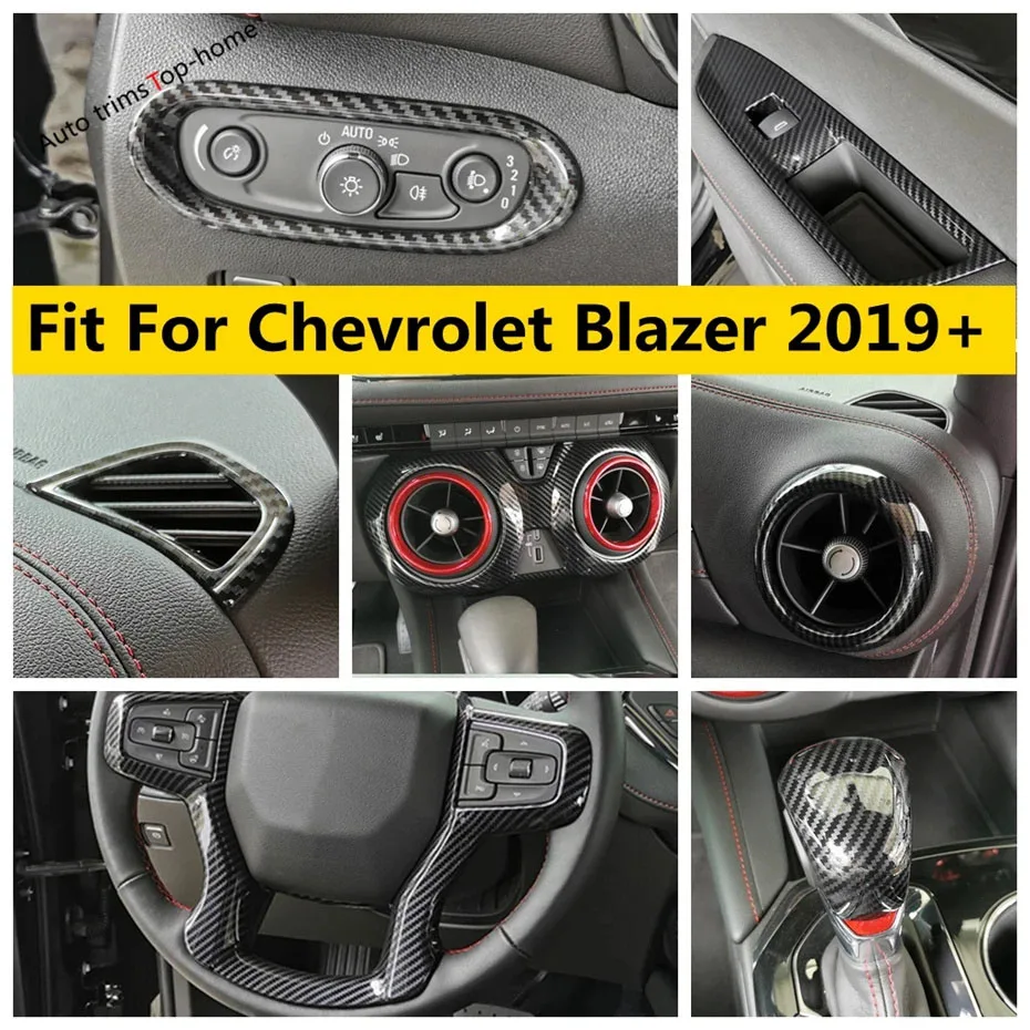 Steering Wheel Gear Shift Head Knob Air Conditioner Vent AC Outlet HeadLight Lamp Cover Trim For Chevrolet Blazer 2019 - 2023
Steering Wheel Gear Shift Head Knob Air Conditioner Vent AC Outlet HeadLight Lamp Cover Trim For Chevrolet Blazer 2019 - 2023