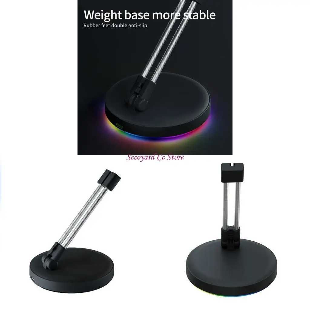 N3UC Gaming Mouse Bungee With Slip proof Silicone 180 Degree Cable Holder Color Light
N3UC Gaming Mouse Bungee With Slip proof Silicone 180 Degree Cable Holder Color Light