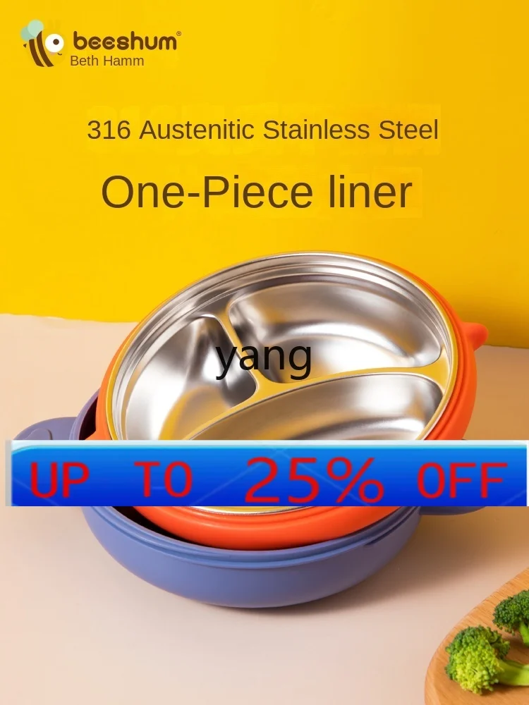 CX Plate Compartment Tray Stainless Steel Food Supplement Children Water Injection Thermal Insulation Bowl Suction Cup
CX Plate Compartment Tray Stainless Steel Food Supplement Children Water Injection Thermal Insulation Bowl Suction Cup