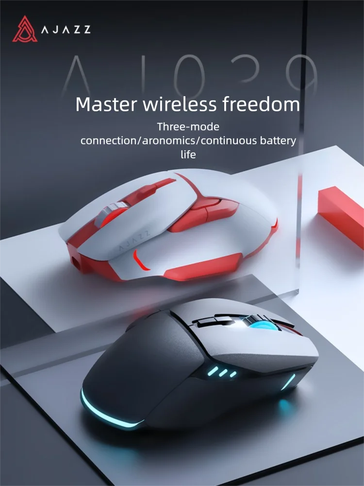 Черная трехрежимная беспроводная игровая мышь AJ039pro, проводная компьютерная мышь для киберспорта, ноутбука, специальная многокнопочная синяя мышь
Черная трехрежимная беспроводная игровая мышь AJ039pro, проводная компьютерная мышь для киберспорта, ноутбука, специальная многокнопочная синяя мышь