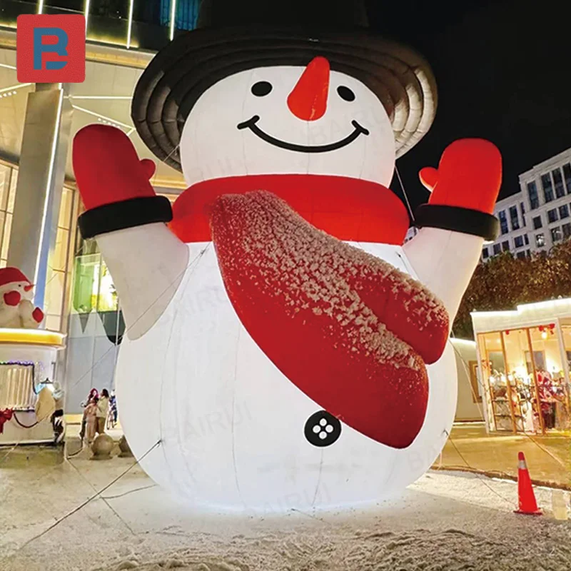 Inflatable snowman with blower, outdoor shopping mall square activity decoration prop for snow
Inflatable snowman with blower, outdoor shopping mall square activity decoration prop for snow