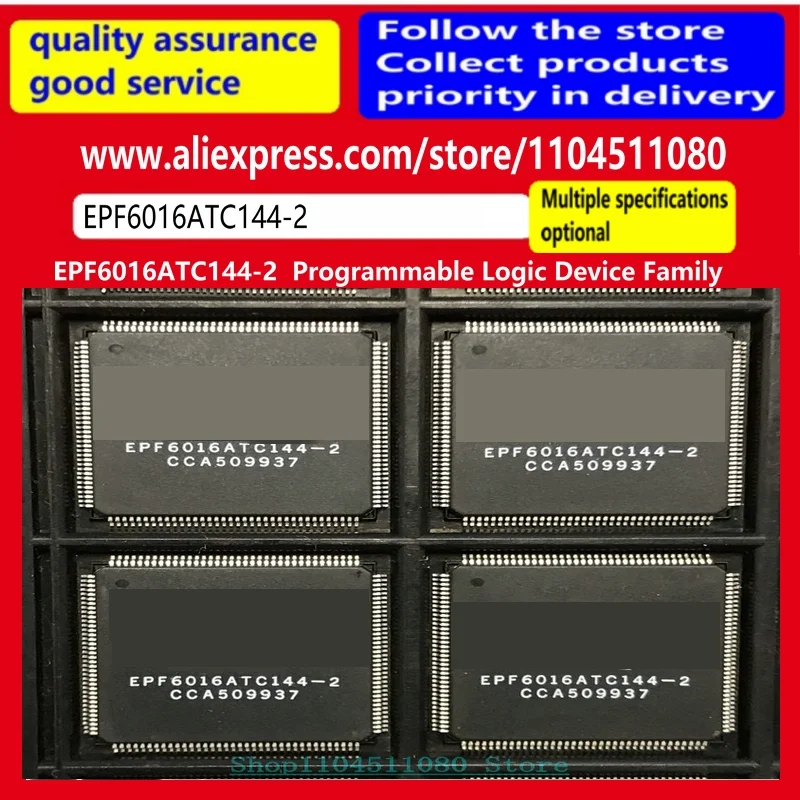 EPF6016ATC144-2 Programmable Logic Device Family
EPF6016ATC144-2 Programmable Logic Device Family