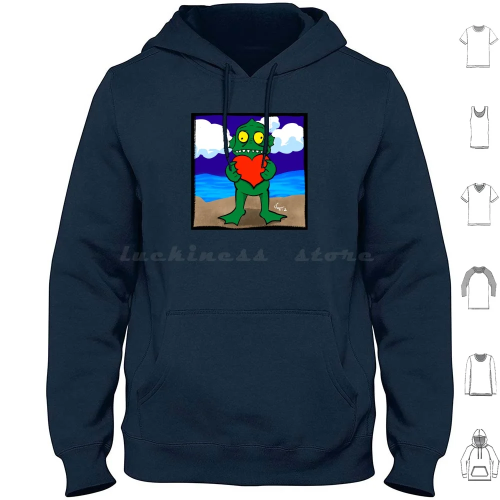 Прекрасная толстовка с капюшоном из хлопка с длинными рукавами Creature Seacreature Cute Cutemonster Halloween
Прекрасная толстовка с капюшоном из хлопка с длинными рукавами Creature Seacreature Cute Cutemonster Halloween