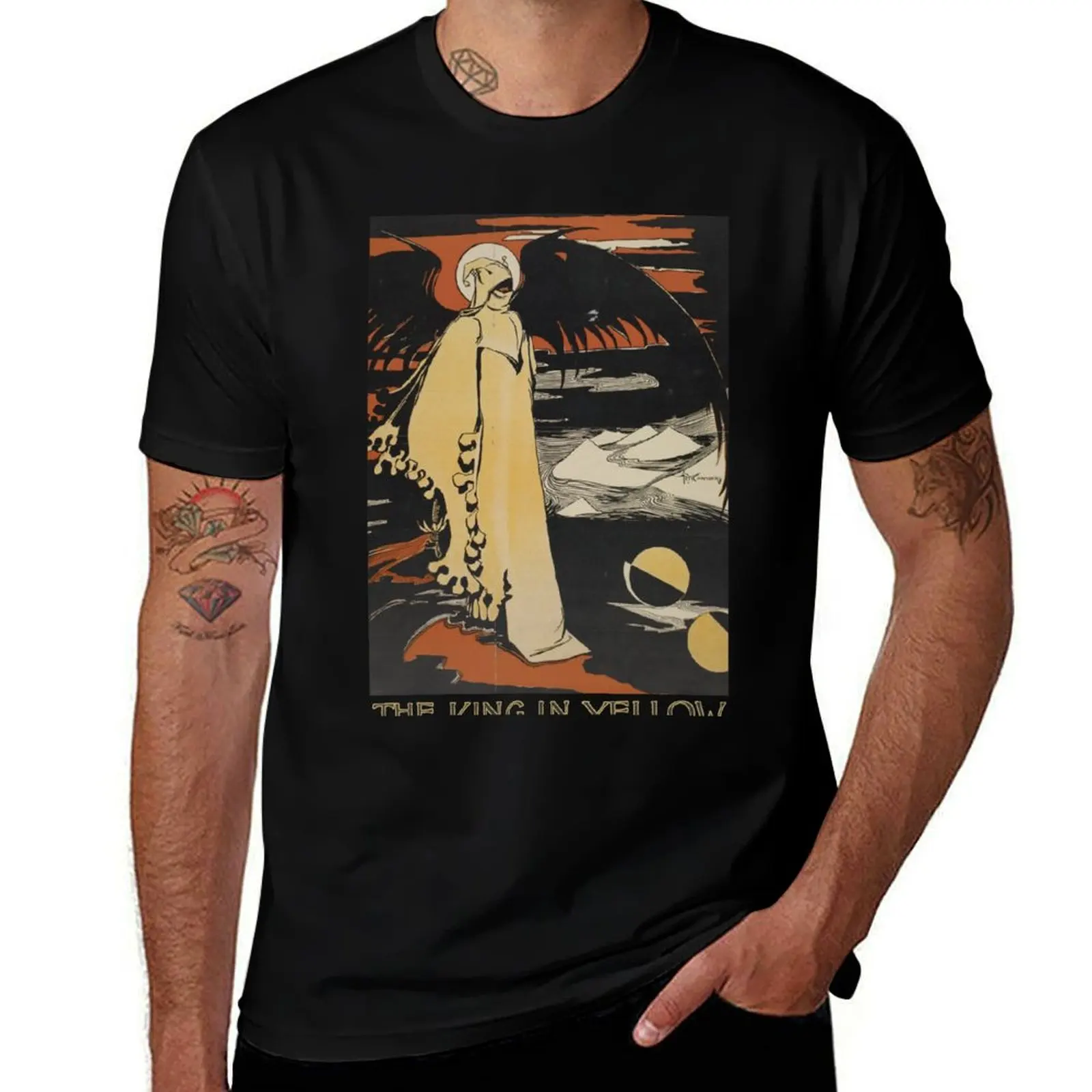 Robert W. Chambers' The King In Yellow T-Shirt boys whites anime shirt valentines clothes men t shirt
Robert W. Chambers' The King In Yellow T-Shirt boys whites anime shirt valentines clothes men t shirt