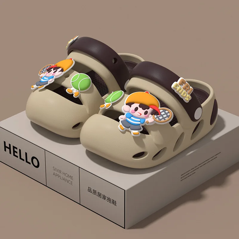Fashionable Children Cartoon Slippers for Boys and Girls Non-slip Beach Shoes Student Outdoor Casual Shoes Durable Hole Sandals
Fashionable Children Cartoon Slippers for Boys and Girls Non-slip Beach Shoes Student Outdoor Casual Shoes Durable Hole Sandals