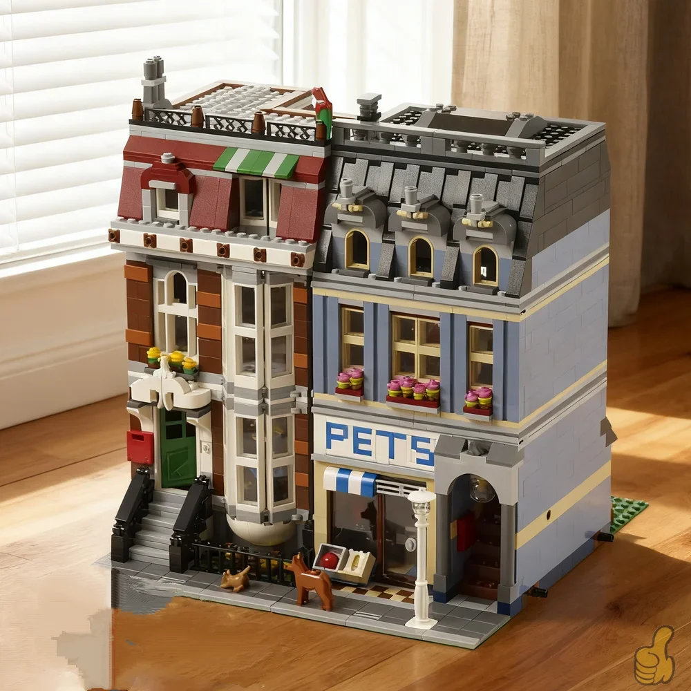 2026 Arrival 2032pcs 10218 Street View Pet Shop Building Blocks Set Toys Assemble Puzzle Construction Model Christmas Kids Gifts
2026 Arrival 2032pcs 10218 Street View Pet Shop Building Blocks Set Toys Assemble Puzzle Construction Model Christmas Kids Gifts