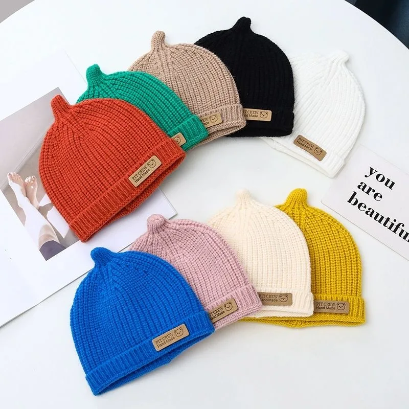 Cute bear baby pacifier woolen hat children's boys and girls autumn and winter warm thickened baby knitted pullover hat
Cute bear baby pacifier woolen hat children's boys and girls autumn and winter warm thickened baby knitted pullover hat