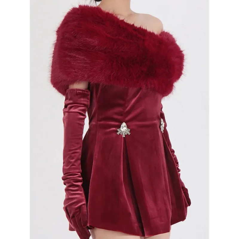 Женское модное короткое платье без бретелек с высокой талией, сексуальное однотонное тонкое вечернее платье без рукавов, элегантное плюшевое бархатное мини-платье в стиле пэчворк
Женское модное короткое платье без бретелек с высокой талией, сексуальное однотонное тонкое вечернее платье без рукавов, элегантное плюшевое бархатное мини-платье в стиле пэчворк