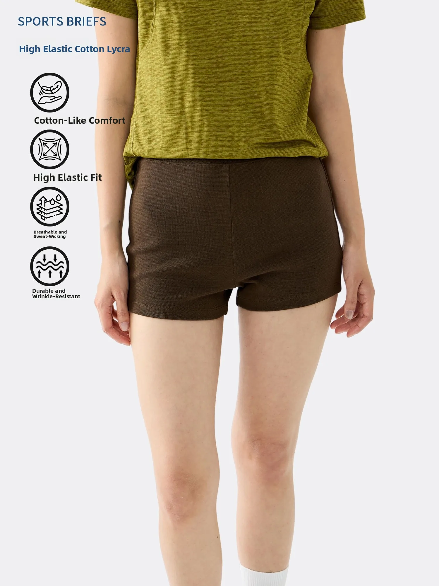 ENHM Elastic Yoga Shorts Breathable Quick Dry Outdoor Cycling Pants Slimming Fitness Three-quarter Length Casual Cotton Blend
ENHM Elastic Yoga Shorts Breathable Quick Dry Outdoor Cycling Pants Slimming Fitness Three-quarter Length Casual Cotton Blend