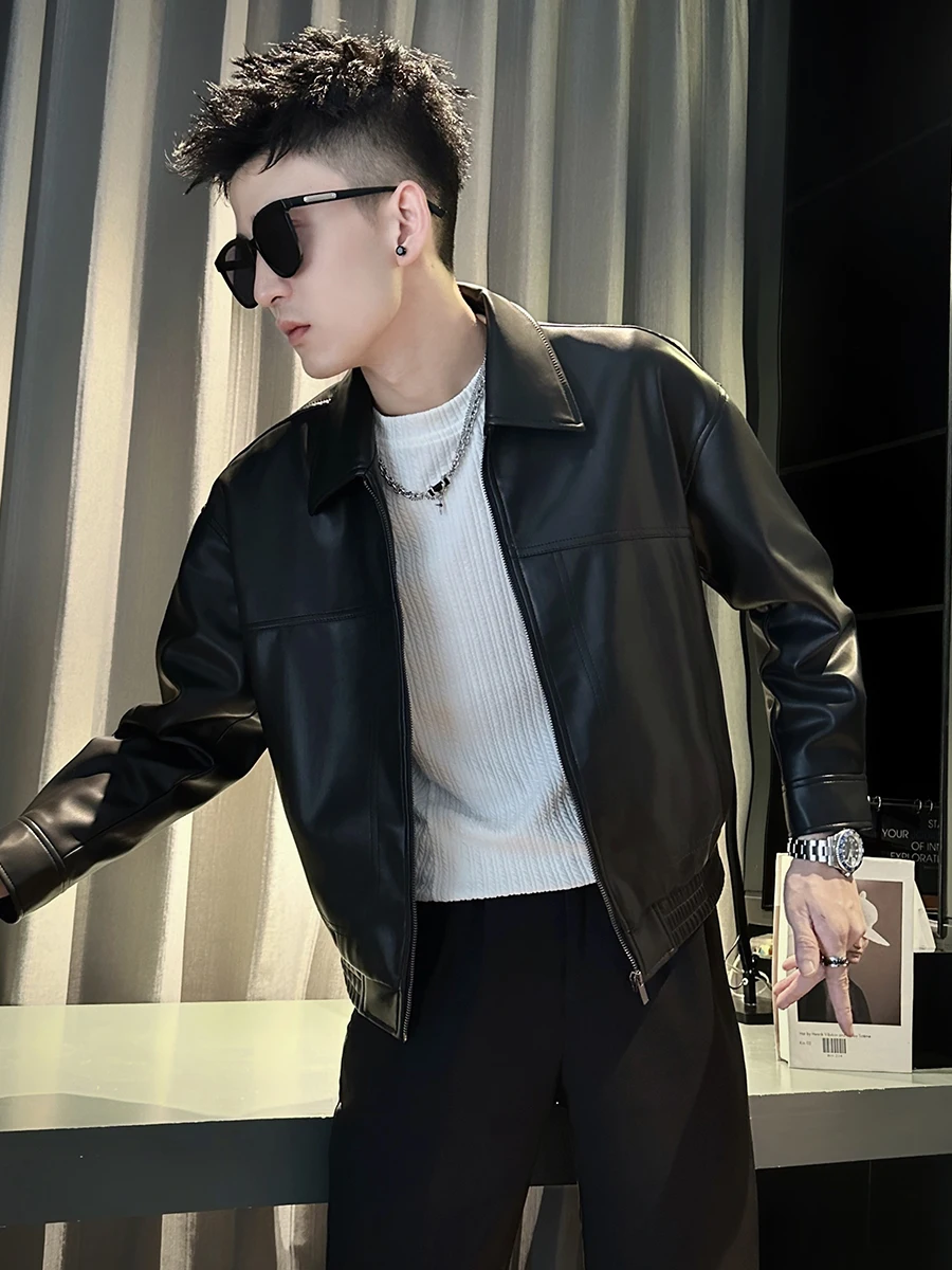 Мужская куртка Sli ort, модная уличная одежда, кожаная верхняя одежда irt Quali, весенне-осенняя модная брендовая молодежная культура
Мужская куртка Sli ort, модная уличная одежда, кожаная верхняя одежда irt Quali, весенне-осенняя модная брендовая молодежная культура