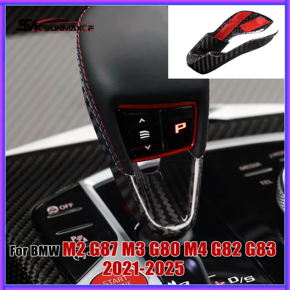 Real Dry Carbon Gear Shift Knob Cover Trim For BMW X3M X4M M2 G87 M3 G80 M4 G82 G83 Coupe 2021-2025
Real Dry Carbon Gear Shift Knob Cover Trim For BMW X3M X4M M2 G87 M3 G80 M4 G82 G83 Coupe 2021-2025