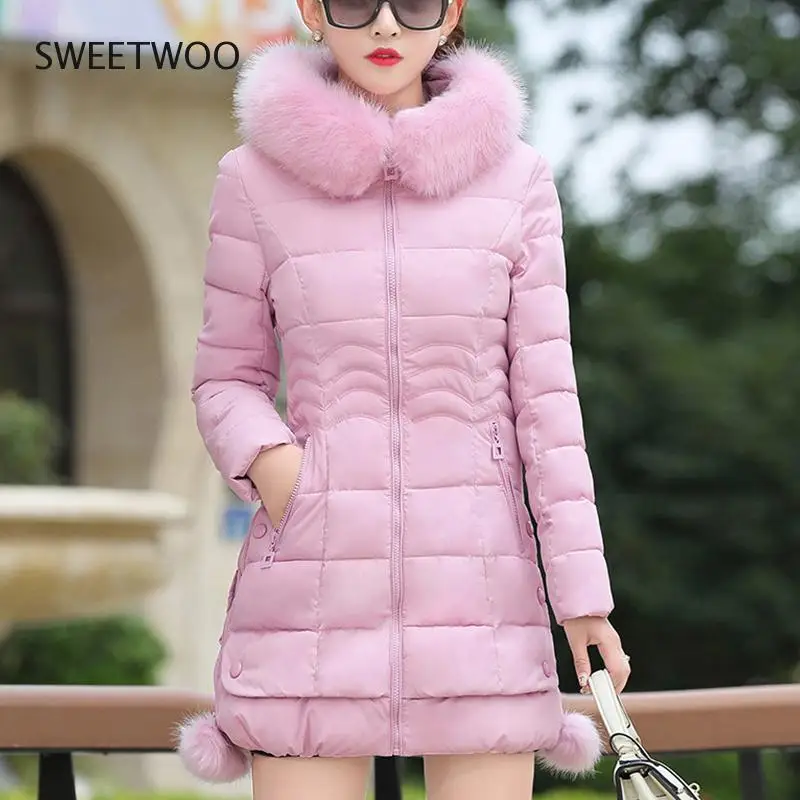 Parkas Women Down Jacket Womens Parkas Thicken Outerwear Hooded Winter Coat Female Jacket Cotton Faux Fur Tide 2022
Parkas Women Down Jacket Womens Parkas Thicken Outerwear Hooded Winter Coat Female Jacket Cotton Faux Fur Tide 2022