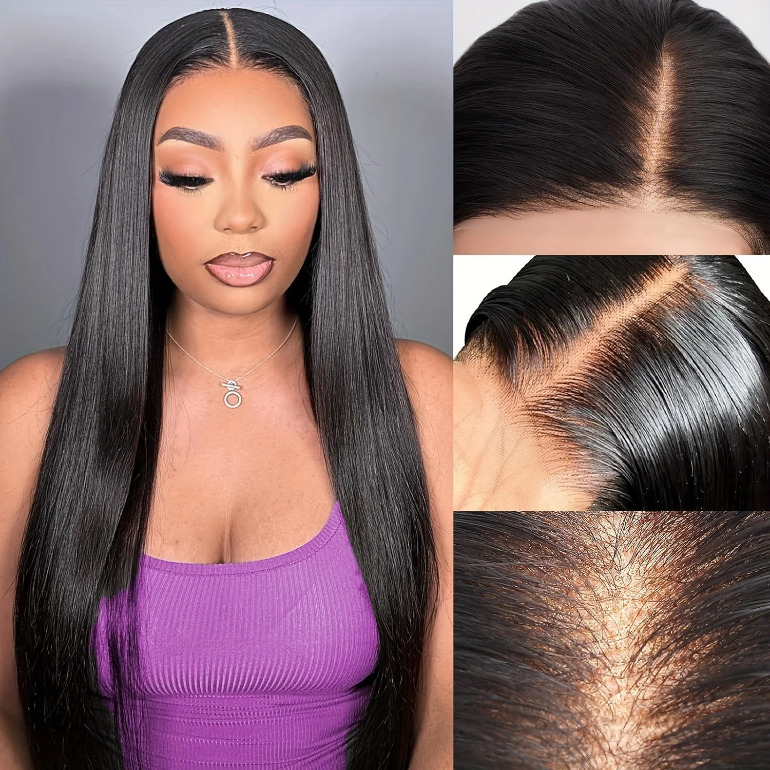 13x4 HD Transparent Lace Front Human Hair Wigs 38 Inch Straight Lace Front Wigs Human Hair Natural Color Wigs Baby Hair Wig
13x4 HD Transparent Lace Front Human Hair Wigs 38 Inch Straight Lace Front Wigs Human Hair Natural Color Wigs Baby Hair Wig