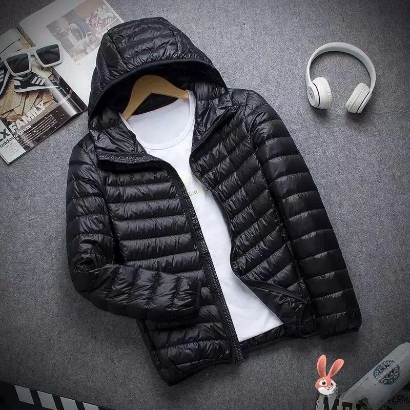 Легкая пуховая хлопковая куртка для мужчин, повседневное теплое хлопковое пальто в цветную полоску с капюшоном, весна-осень-зима Faion Ci S...
Легкая пуховая хлопковая куртка для мужчин, повседневное теплое хлопковое пальто в цветную полоску с капюшоном, весна-осень-зима Faion Ci S...