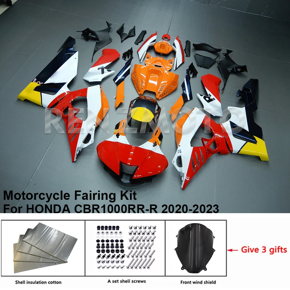 Для HONDA CBR1000RR-R SP 2020-2023 обтекатель H1020-103a комплект мотоцикла, комплекты кузова, декоративные пластиковые защитные аксессуары, ракушки
Для HONDA CBR1000RR-R SP 2020-2023 обтекатель H1020-103a комплект мотоцикла, комплекты кузова, декоративные пластиковые защитные аксессуары, ракушки