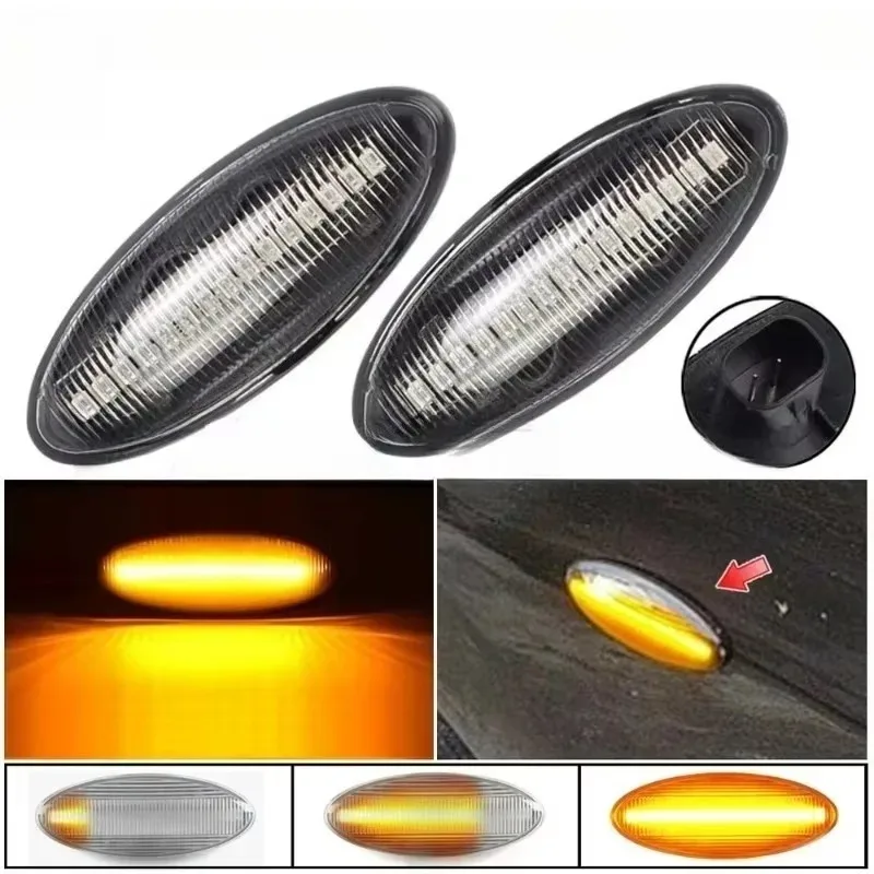 1 пара высококачественных светодиодных последовательных боковых габаритных указателей поворота для Toyota Yaris/Corolla/Auris/RAV4
1 пара высококачественных светодиодных последовательных боковых габаритных указателей поворота для Toyota Yaris/Corolla/Auris/RAV4