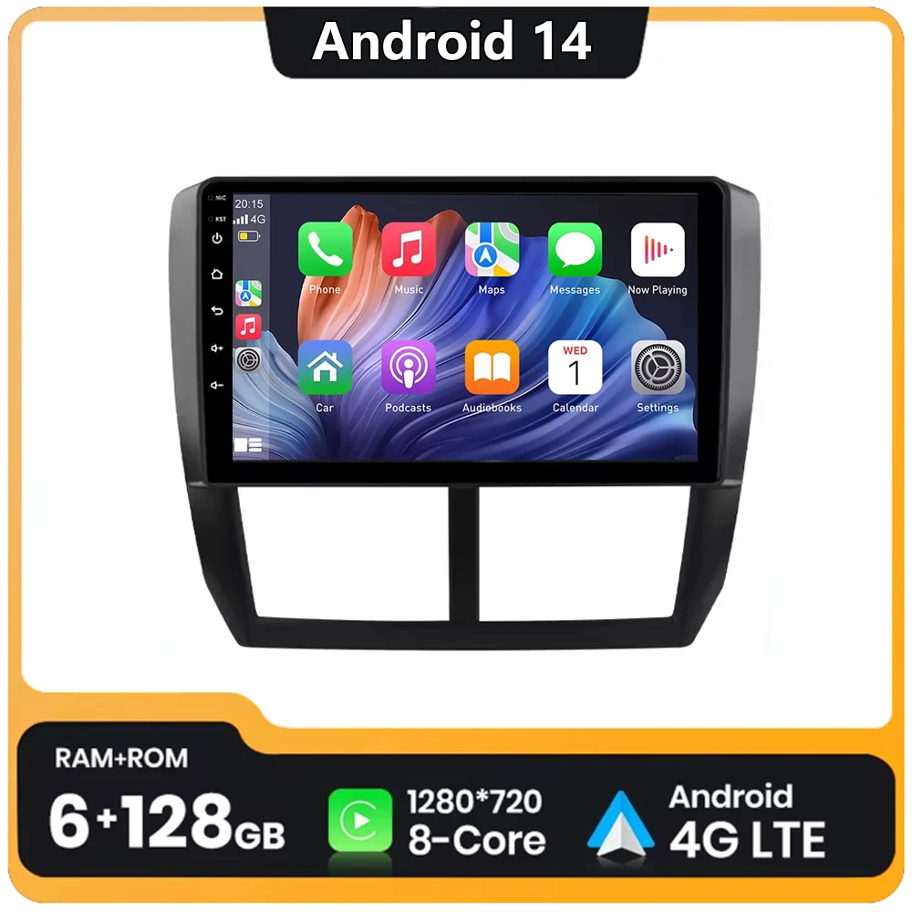 2Din Android 14 Car Radio For Subaru Forester 3 SH 2007 - 2013 For Subaru Impreza GH GE Multimedia Player GPS Navigation dsp
2Din Android 14 Car Radio For Subaru Forester 3 SH 2007 - 2013 For Subaru Impreza GH GE Multimedia Player GPS Navigation dsp