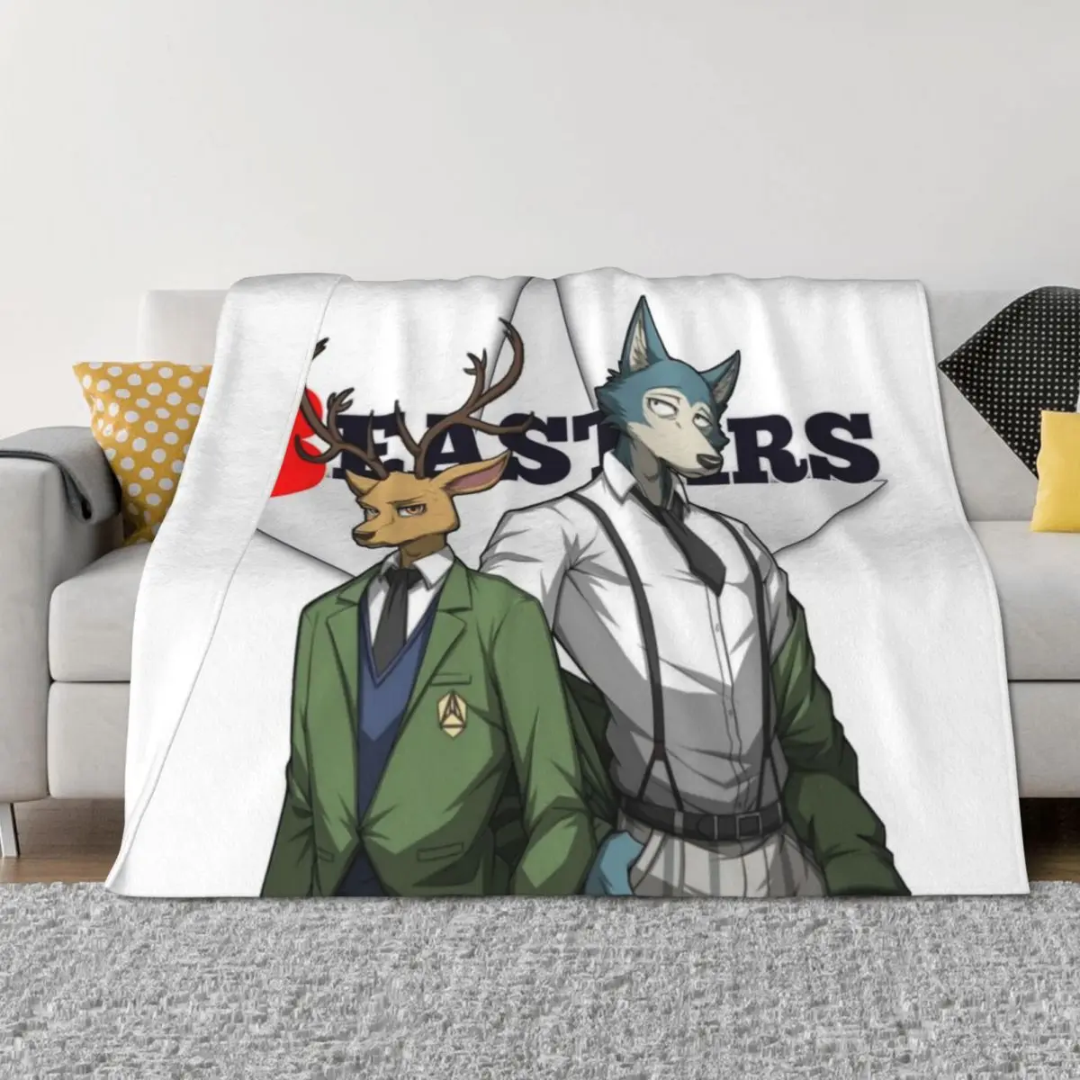 Louis & haru beastars Throw Blanket Flannel warm for winter Weighted Soft Beds Blankets
Louis & haru beastars Throw Blanket Flannel warm for winter Weighted Soft Beds Blankets