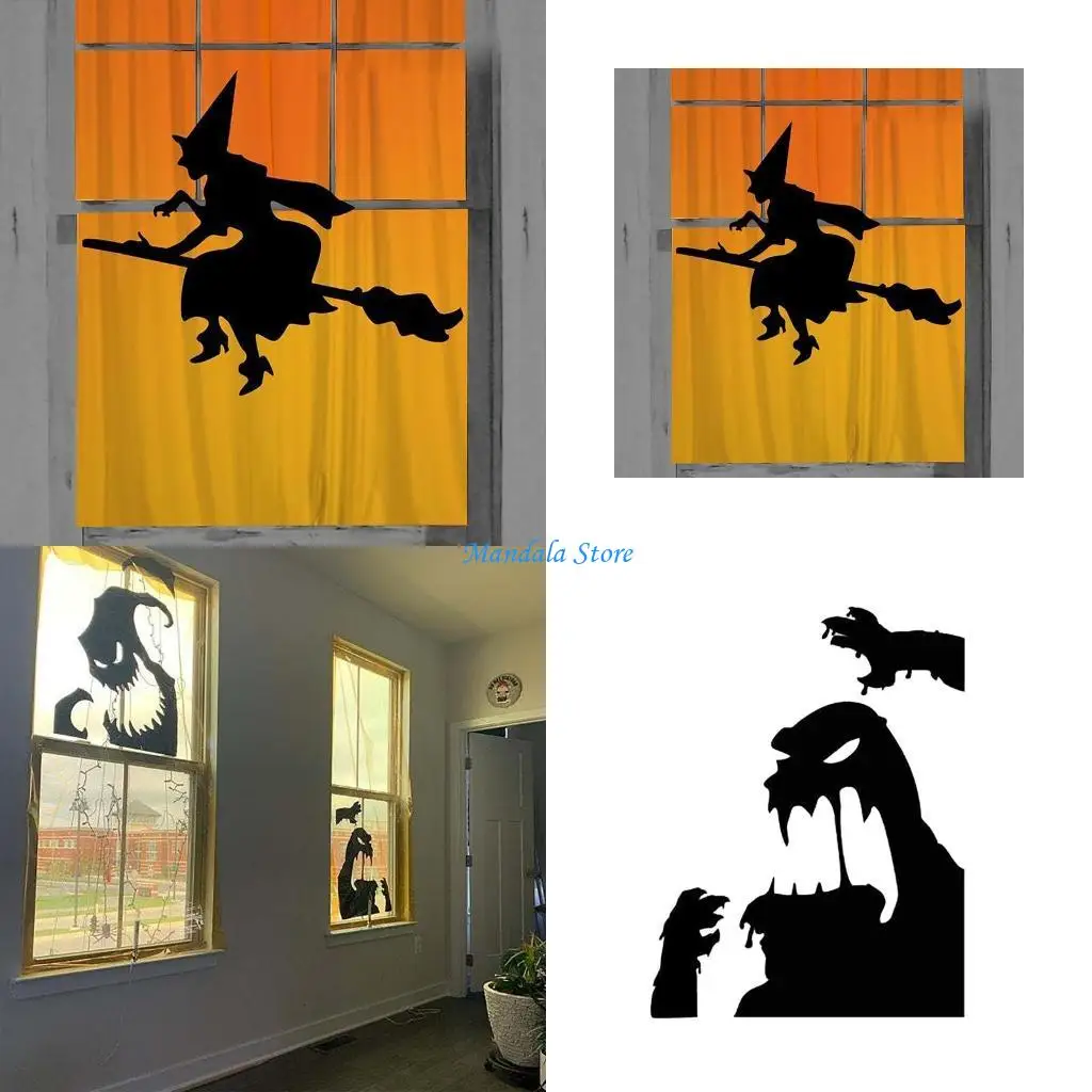U2JC Fashionable Halloween Wall Sticker Skeleton Pumpkin for House Party
U2JC Fashionable Halloween Wall Sticker Skeleton Pumpkin for House Party