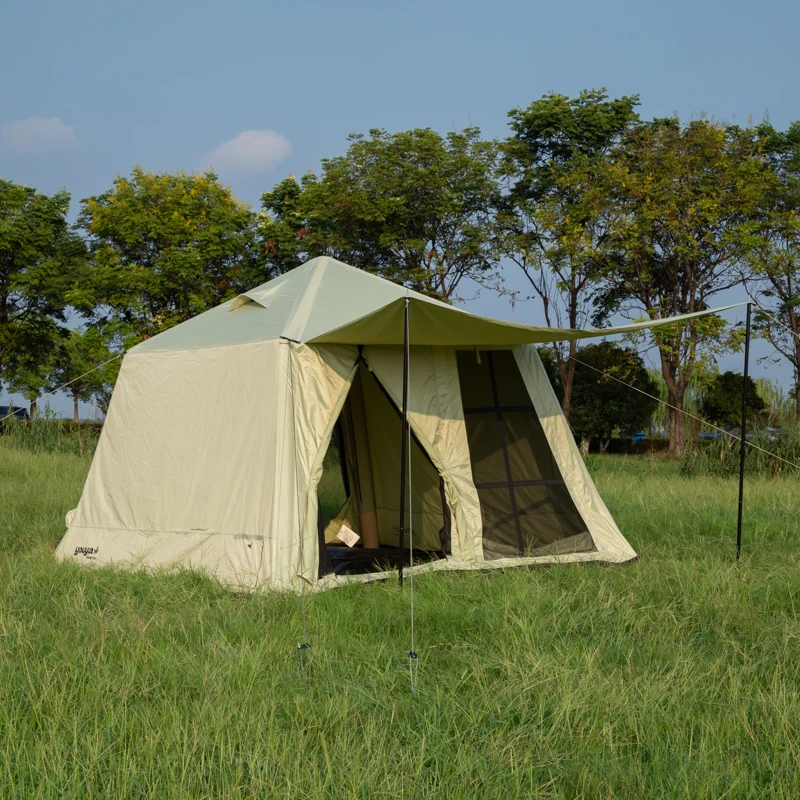 Luxury New Design Inflatable Safari Family Tent Waterproof Air Tent For Camping On Sale
Luxury New Design Inflatable Safari Family Tent Waterproof Air Tent For Camping On Sale