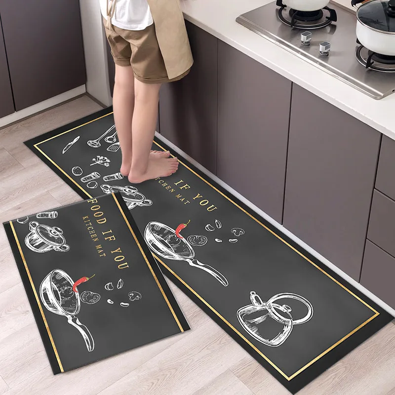 Thickened Non-slip Kitchen Mat Long Rugs Crystal Velvet Carpet for Living Room Absorbent Foot Mats Bedroom Doormat Small Rugs
Thickened Non-slip Kitchen Mat Long Rugs Crystal Velvet Carpet for Living Room Absorbent Foot Mats Bedroom Doormat Small Rugs