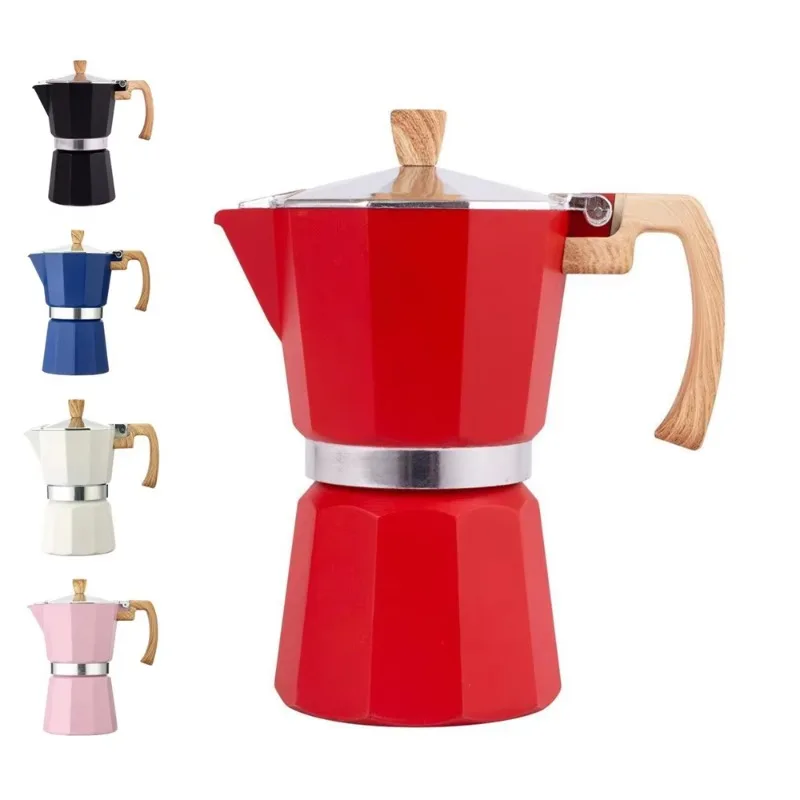Modern Aluminum Stove Top Classic Coffee Machine Electric Espresso Moca Pot Machine
Modern Aluminum Stove Top Classic Coffee Machine Electric Espresso Moca Pot Machine
