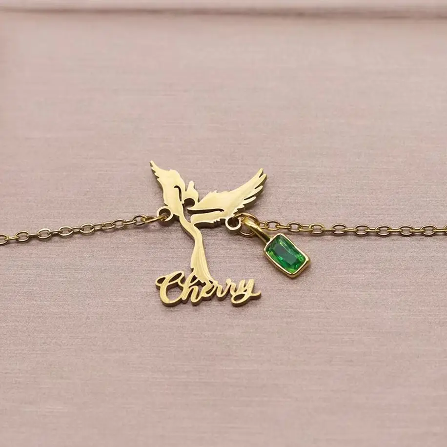 Todorova Divine Bird Phoenix Dancer Custom Name Bracelet, Stainless Steel Fashion Adjustable Couple Jewelry Gift
Todorova Divine Bird Phoenix Dancer Custom Name Bracelet, Stainless Steel Fashion Adjustable Couple Jewelry Gift