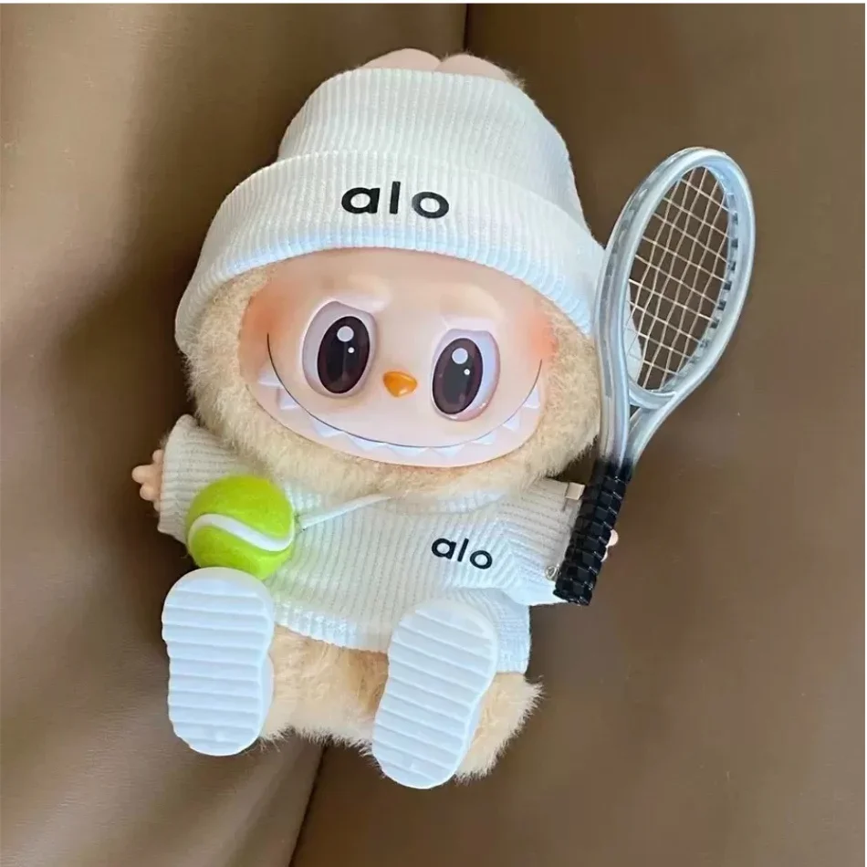 For LABUBU Clothing Rabbit Doll, Alo Accessories with Knitted Clothing, Tennis Sport Set, Sweater for Toy Collectors
For LABUBU Clothing Rabbit Doll, Alo Accessories with Knitted Clothing, Tennis Sport Set, Sweater for Toy Collectors