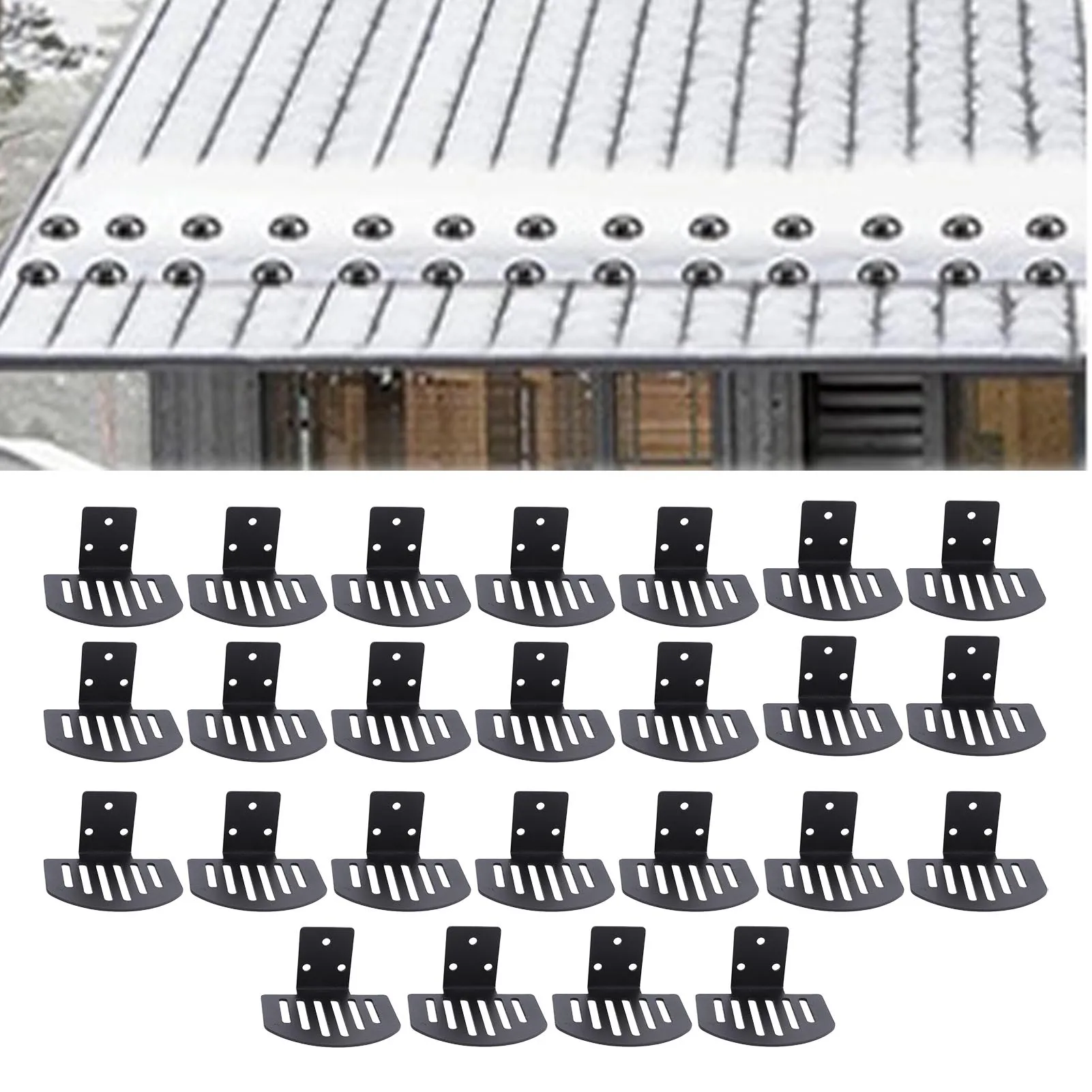 Standing Seam Snow Guard Waterproofing Heavy Duty Carbon Steel Fanshaped Roofing Snow Ice Stop Standing Seam Roofing Stop
Standing Seam Snow Guard Waterproofing Heavy Duty Carbon Steel Fanshaped Roofing Snow Ice Stop Standing Seam Roofing Stop