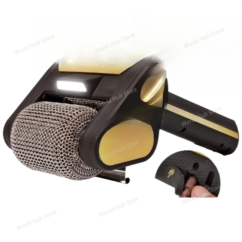 Bristle-Free Spinning Grill Brush Electric Rechargeable BBQ Grill Brush with 350 RPM Stainless Roller Grill Cleaning Brush
Bristle-Free Spinning Grill Brush Electric Rechargeable BBQ Grill Brush with 350 RPM Stainless Roller Grill Cleaning Brush