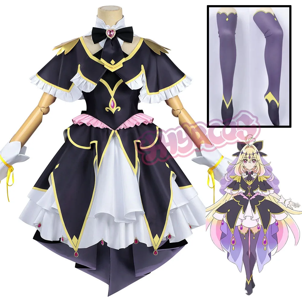 9PCS Star Detective Pretty Cure Luluka Moria Cosplay Costume Arcana Shadow Outfit Full Set Magical Uniform Stage Performance
9PCS Star Detective Pretty Cure Luluka Moria Cosplay Costume Arcana Shadow Outfit Full Set Magical Uniform Stage Performance