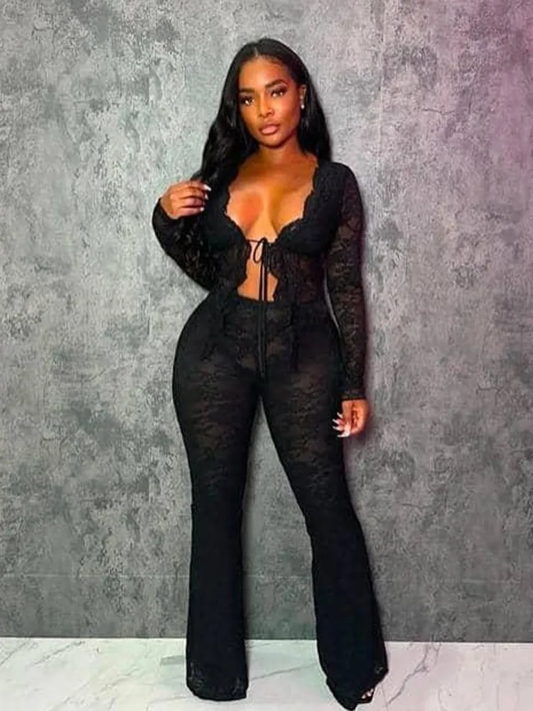 2025 SS Lace Long Sleeve Stretch Tassel Jacket Shirt + Long Straight Flare Pants Trousers Two Pieces Solid Tracksuit Outfits Set
2025 SS Lace Long Sleeve Stretch Tassel Jacket Shirt + Long Straight Flare Pants Trousers Two Pieces Solid Tracksuit Outfits Set