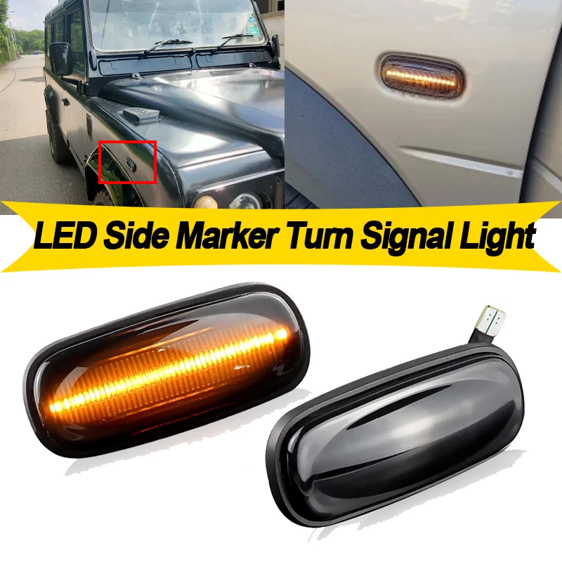 2 шт. для Land Rover Discovery 2 1999-2004 Defender Freelander 1 2002-2005 светодиодный боковой габаритный указатель поворота
2 шт. для Land Rover Discovery 2 1999-2004 Defender Freelander 1 2002-2005 светодиодный боковой габаритный указатель поворота