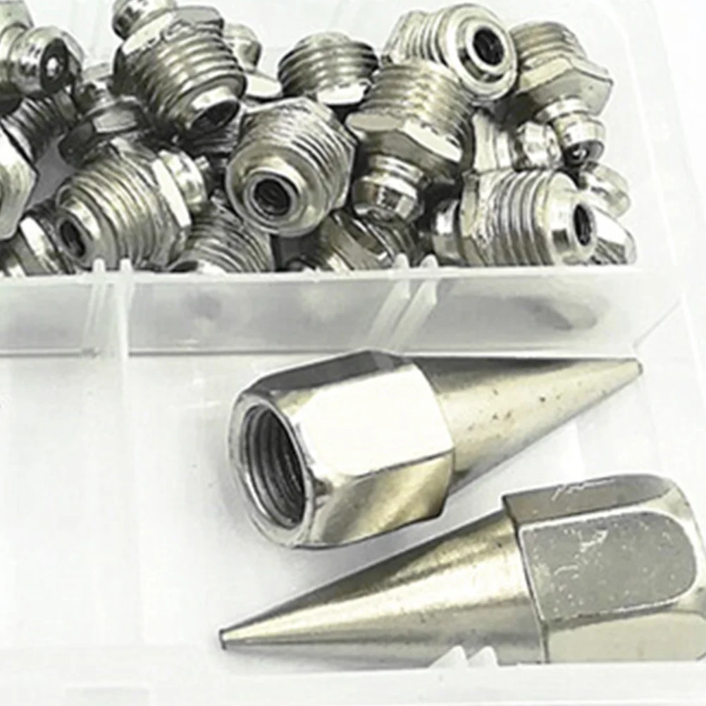 1Set Assorted Grease Fittings Kit Corrosion Resistant Steel Lubricating Nozzles for Industrial Equipment Repair Tools
1Set Assorted Grease Fittings Kit Corrosion Resistant Steel Lubricating Nozzles for Industrial Equipment Repair Tools