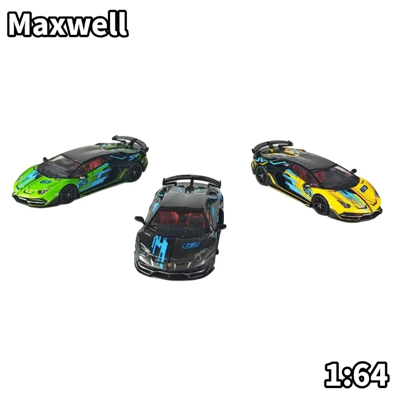 Pre-sale Maxwell 1:64 Lamborghini Aventador SVJ63 Cast-pressed Simulation Alloy Car Model, Boys' Toy Collection Decoration Item.
Pre-sale Maxwell 1:64 Lamborghini Aventador SVJ63 Cast-pressed Simulation Alloy Car Model, Boys' Toy Collection Decoration Item.