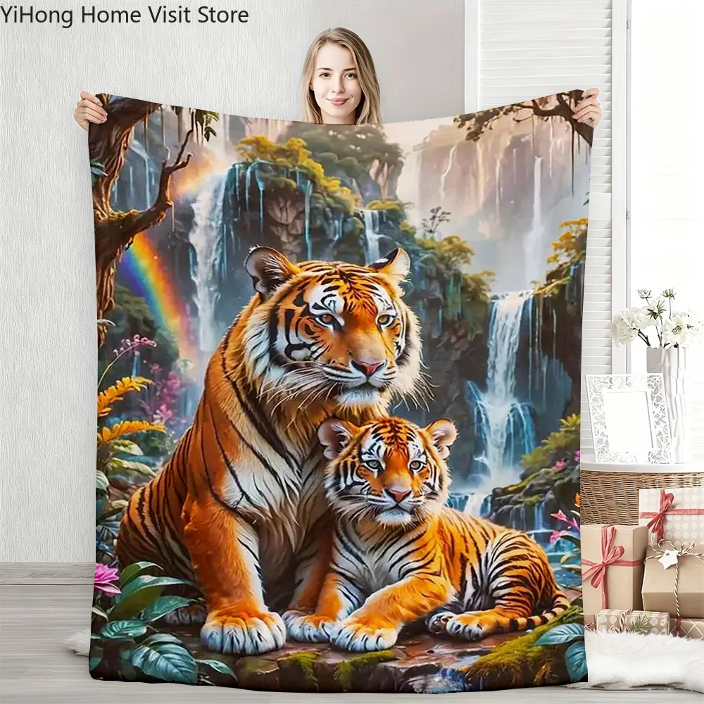 Tiger Animal Pattern Soft Flannel Blanket for Beds Bedroom Sofa Picnic,Throw Blanket for Cover Outdoors Leisure Gift
Tiger Animal Pattern Soft Flannel Blanket for Beds Bedroom Sofa Picnic,Throw Blanket for Cover Outdoors Leisure Gift