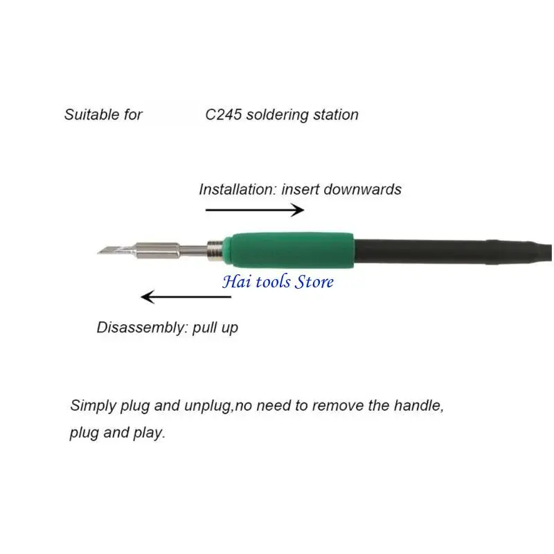 X37E Precise Soldering Handle Tool for DWS200 Detailed Electronics Work Durability
X37E Precise Soldering Handle Tool for DWS200 Detailed Electronics Work Durability