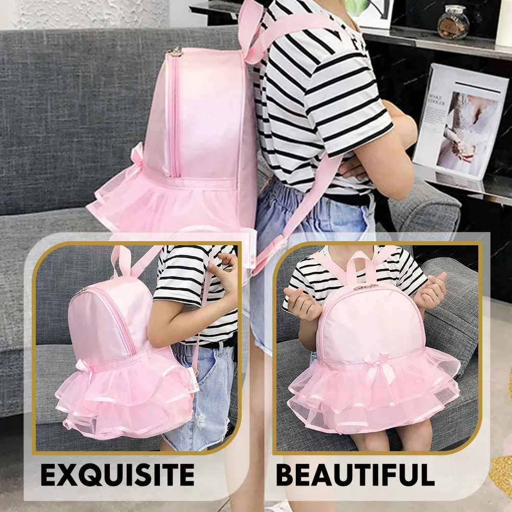 Kids Ballet Dance Backpack Nylon Ballet Dance Bag School Backpack Lightweight Sturdy Travel Bag for Girls Schoolbag
Kids Ballet Dance Backpack Nylon Ballet Dance Bag School Backpack Lightweight Sturdy Travel Bag for Girls Schoolbag