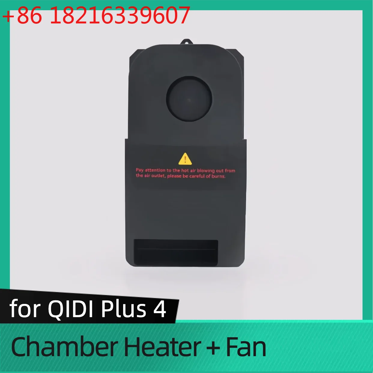 Chamber Heater for QIDI Plus4 3D Printer Spare Parts Original Chamber Heater with fan for QIDI Tech Plus 4
Chamber Heater for QIDI Plus4 3D Printer Spare Parts Original Chamber Heater with fan for QIDI Tech Plus 4