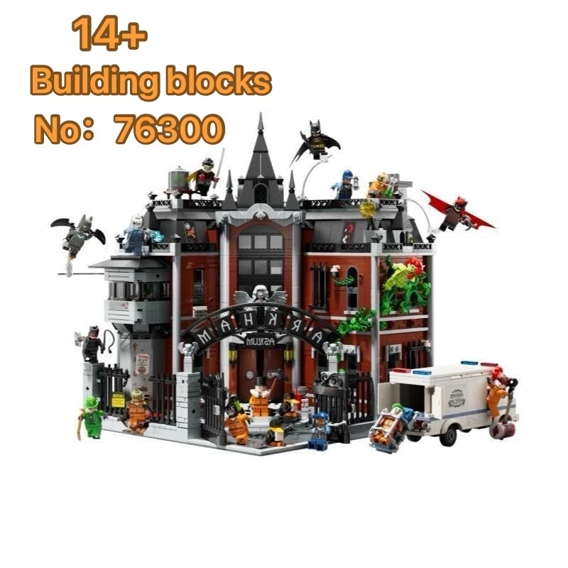 new76300 Arkham Asylum Building Block Set Removable Modules Openable Cells | DC Collectible | Ideal Halloween, Christmas
new76300 Arkham Asylum Building Block Set Removable Modules Openable Cells | DC Collectible | Ideal Halloween, Christmas