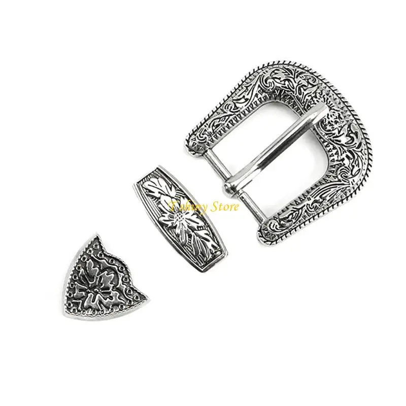 N58F Metal Belt Buckle Set for Unisex Women Men Retro Belt Buckle Head Replacement Belt Buckle Pin Creative Birthday Gift
N58F Metal Belt Buckle Set for Unisex Women Men Retro Belt Buckle Head Replacement Belt Buckle Pin Creative Birthday Gift