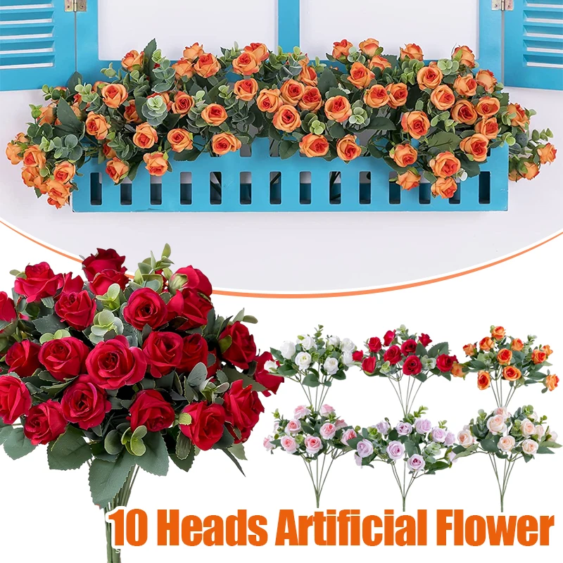 Realistic Artificial Rose Flowers 3Pcs Silk Fake Rose Bouquet for Wedding Event Party Home Office Decoration Vase Filler
Realistic Artificial Rose Flowers 3Pcs Silk Fake Rose Bouquet for Wedding Event Party Home Office Decoration Vase Filler