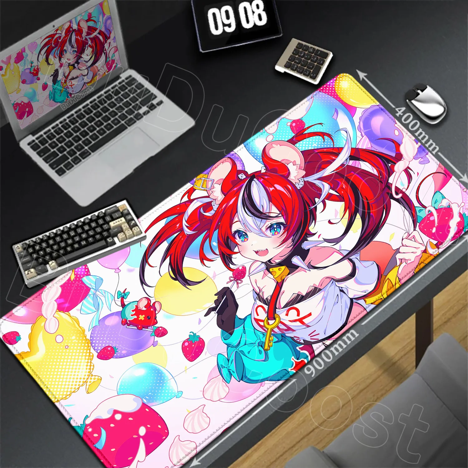 Game Office Accessories Non-Slip Rubber Edge locking Speed Large HD Kawaii Laptop Mat Hololive Hakos Baelz Mouse Pad Desktop Rug
Game Office Accessories Non-Slip Rubber Edge locking Speed Large HD Kawaii Laptop Mat Hololive Hakos Baelz Mouse Pad Desktop Rug