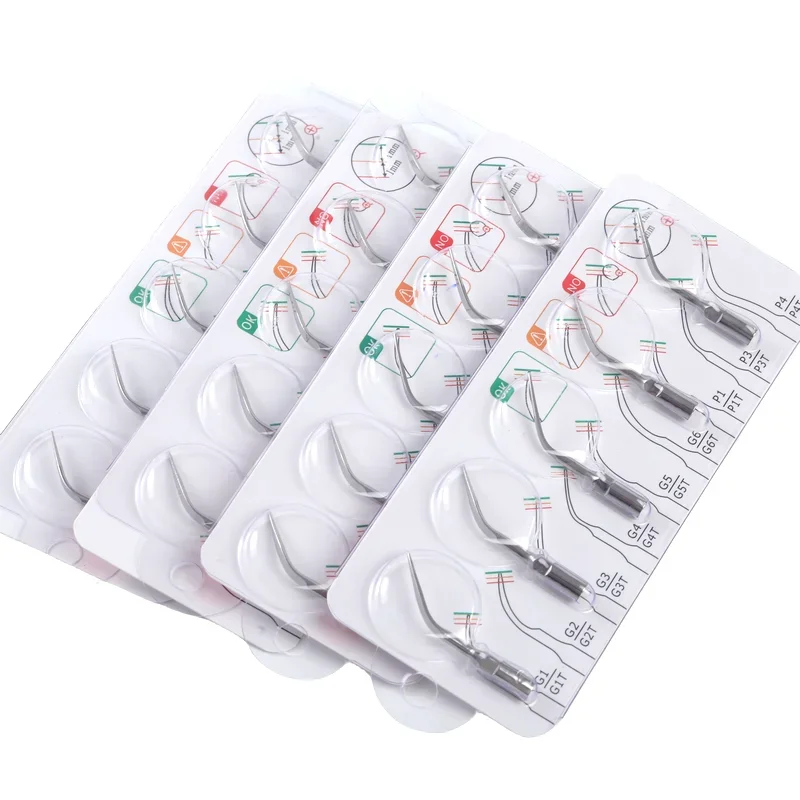 Dental Ultrasonic Teeth Cleaner Working Head Kit Supragingival and Subgingival Scaling Dental Tool for Treating Dental Calculus
Dental Ultrasonic Teeth Cleaner Working Head Kit Supragingival and Subgingival Scaling Dental Tool for Treating Dental Calculus