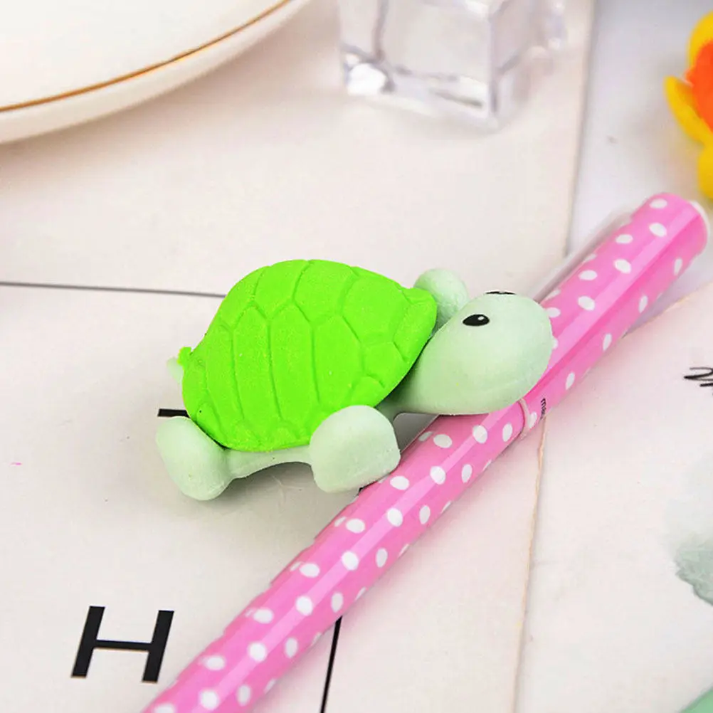 Набор из 16 милых ластиков в форме животных (черепахи), цветные ластик-инструменты для детей, для обучения, рисования, декора, учебные принадлежности
Набор из 16 милых ластиков в форме животных (черепахи), цветные ластик-инструменты для детей, для обучения, рисования, декора, учебные принадлежности