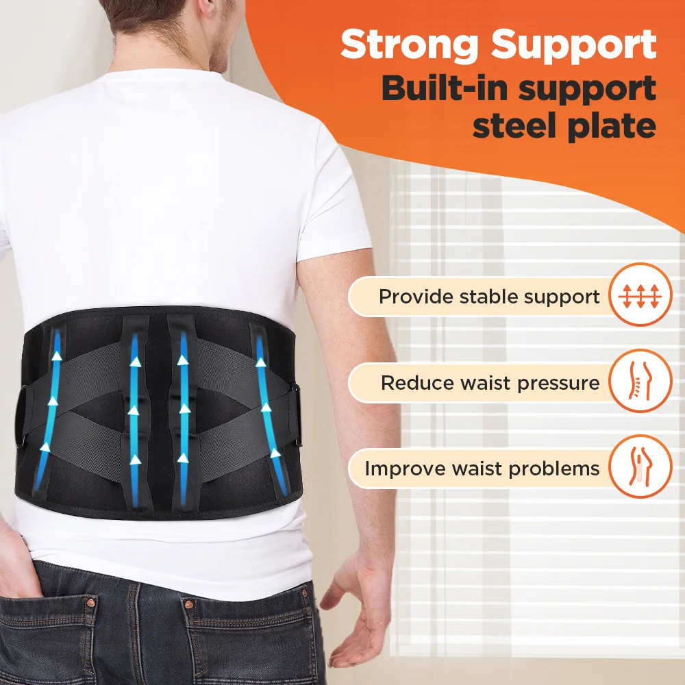 Electric Far Infrared Heated Massage Belt Decompression Lumbar Waist Spine Vibration Physiotherapy Pain Relief Posture Corrector
Electric Far Infrared Heated Massage Belt Decompression Lumbar Waist Spine Vibration Physiotherapy Pain Relief Posture Corrector