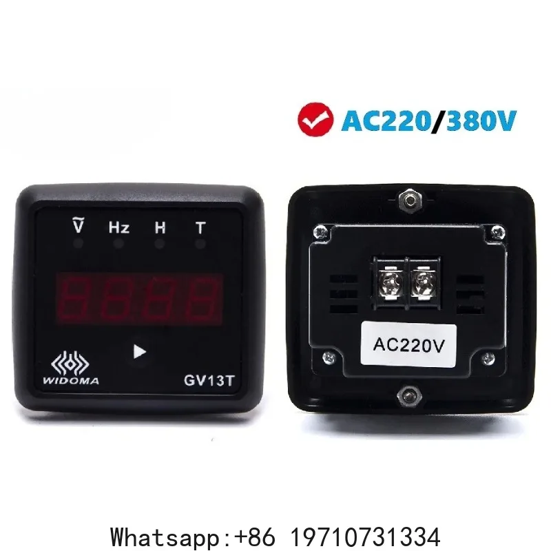 AC220V AC380V GV13T Diesel Engine Digital Display Meter Voltmeter Frequency Time Hour Test Panel Instrument For Generator Parts
AC220V AC380V GV13T Diesel Engine Digital Display Meter Voltmeter Frequency Time Hour Test Panel Instrument For Generator Parts