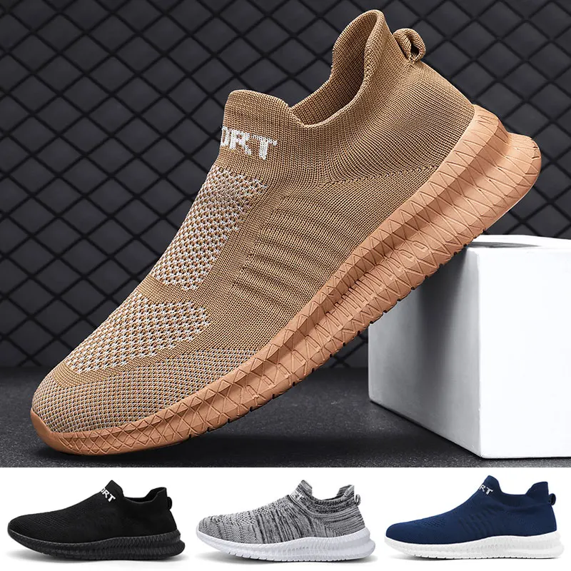 Men Sneakers Outdoor Men Running Shoes Mesh Slip on Breathable Athletic Tennis Shoes Low Top Casual Shoes EU 39-48
Men Sneakers Outdoor Men Running Shoes Mesh Slip on Breathable Athletic Tennis Shoes Low Top Casual Shoes EU 39-48